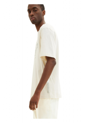 TOM TAILOR 5618, Bézs Rövid Ujjú Póló