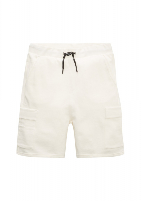TOM TAILOR DENIM 5679, Fehér Cargo Rövidnadrág