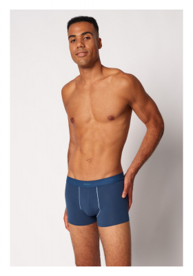 SKINY Cotton Multipack 6919, Kék Kockák Boxer, Tripla Csomag 