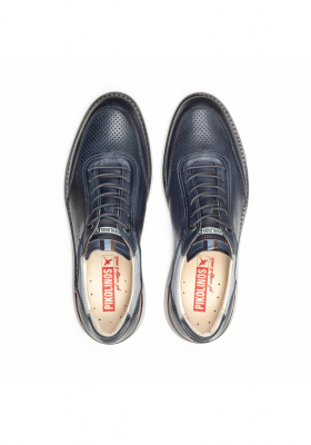 PIKOLINOS Manacor M1A-4250C1, Kék Borjúbőr Sneaker Félcipő