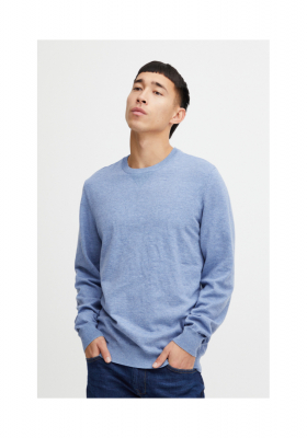 BLEND Bruton 5850, Világoskék Kötött Pulóver