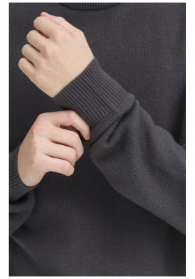 CASUAL FRIDAY Andro 6118, Szürke Kötött Pulóver