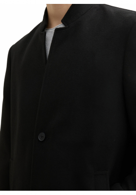 TOM TAILOR DENIM 2405, Fekete Szövetkabát