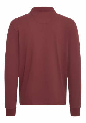  FQ1924 Drummond 0862 Bordó Hosszú Ujjú Ingpóló