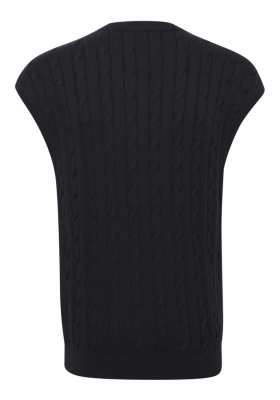 CASUAL FRIDAY 4409, Kék Kötött Mellény