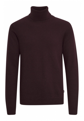 CASUAL FRIDAY Karl 3971, Bordó Kötött Gyapjú Garbo Pulóver, NOOS