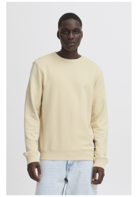 BLEND Jarnis 7988, Bézs Környakú Pulóver