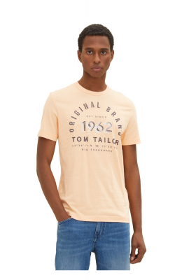 TOM TAILOR 5549, Naracssárga Rövid Ujjú Póló