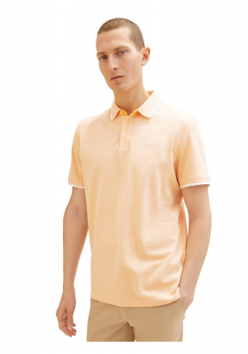 TOM TAILOR 5900, Narancs Rövid Ujjú Ingpóló