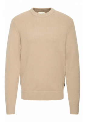 CASUAL FRIDAY Andro 6118, Bézs Kötött Pulóver