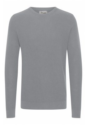 BLEND Codford 4336, Szürke Kötött Pulóver