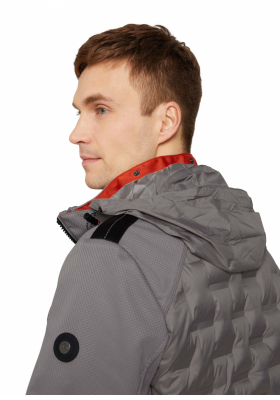 TOM TAILOR Hybrid 9164, Szürke Átmeneti Dzseki
