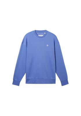 TOM TAILOR DENIM 1243, Kék Hosszú Ujjú Pulóver