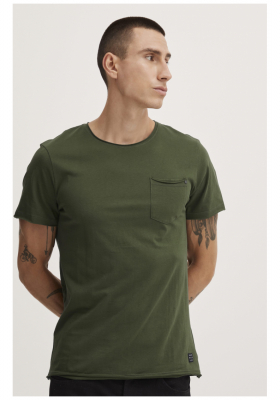 BLEND Noel 9766, Zöld Rövid Ujjú Póló