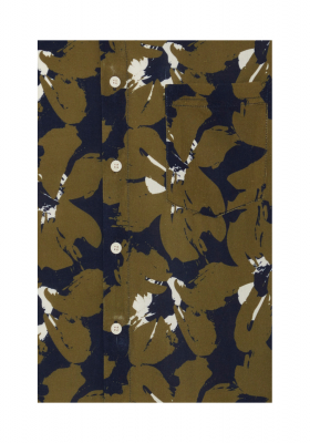 BLEND 5163, Kék Rövid Ujjú Ing, Regular fit