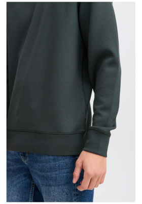 CASUAL FRIDAY Sebastian 4731, Zöld Környakú Pulóver, NOOS