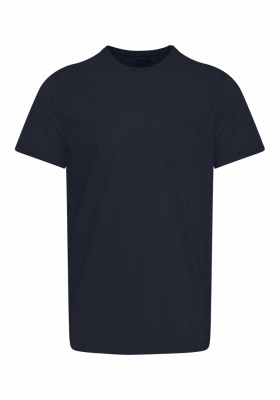BLEND NASIR 1715, Sötétkék Rövid Ujjú Póló