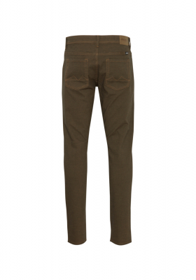 BLEND Edford 7076, Barna Chinonadrág Twister Fit, NOOS