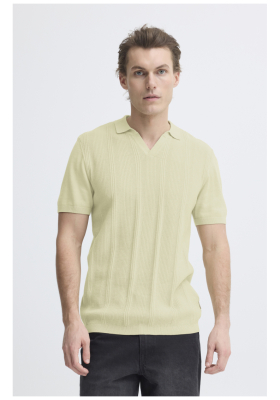 BLEND Baron 0440, Zöld Kötött Rövid Ujjú NOOS