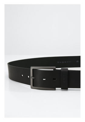 BUGATTI 1671, Fekete Bőr Öv