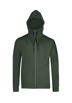 SKINY X Lounge 7042, Zöld Kapucnis Szabadidő Felső