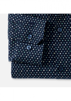 OLYMP No. Six 24/Seven 2548, Sárga Hosszú Ujjú Ing, Super slim, Urban Kent