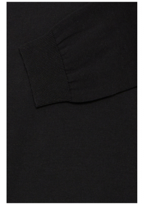 CASUAL FRIDAY Osvald 5634, Fekete Kötött Garbo