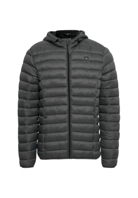 BLEND Romsey 2462, Szürke Kapucnis Dzseki, NOOS