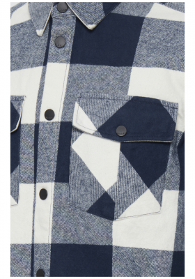 BLEND Check 3130, Kék Ingkabát