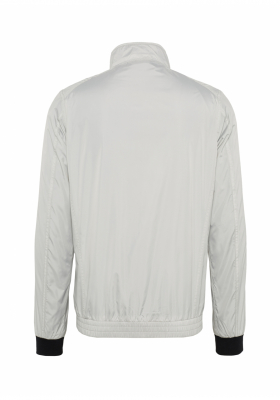 TOM TAILOR DENIM Stand-up Collar 3035, Szürke Átmeneti Dzseki