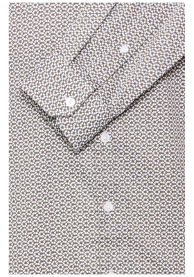 CASUAL FRIDAY Fridi 5588, Szürkésbarna Hosszú Ujjú Ing