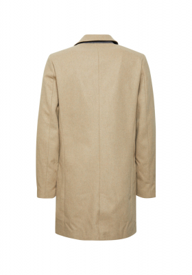 CASUAL FRIDAY Osbourne 2042, Homokszínű Klasszikus Szövetkabát