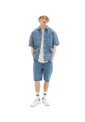 TOM TAILOR DENIM 6458, Fehér Rövid Ujjú Póló