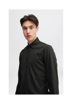 CASUAL FRIDAY Arthur, 4841 Sötétszürke Hosszú Ujjú Ing