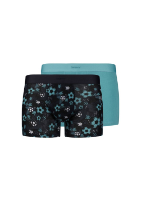 SKINY Cotton Multipack 5132 , Kék Boxer Dupla Csomag