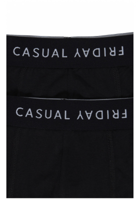 CASUAL FRIDAY 3732, 2-pack, Fekete Boxer, Dupla Csomag, NOOS