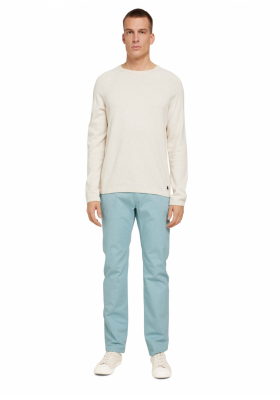 TOM TAILOR Washed 0009, Kék Chinonadrág