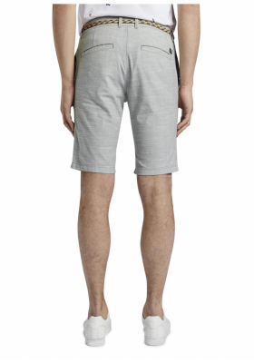 TOM TAILOR DENIM Yarndye 6962, Zöld Chino Rövidnadrág