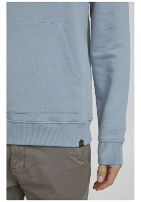 CASUAL FRIDAY Sinius 4055, Világoskék Kapucnis Pulóver, NOOS