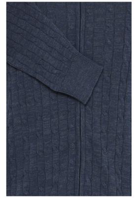 FQ1924 Duncan 0872, Kék Kötött Kardigán