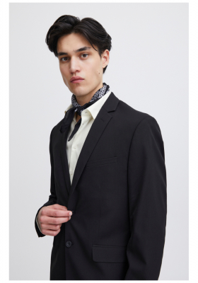 CASUAL FRIDAY Bernd 1725, Fekete Öltöny Zakó, NOOS