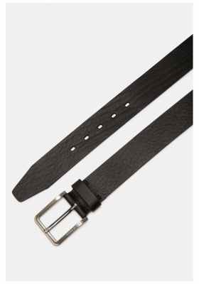 BUGATTI 0216, Fekete Bőr Öv