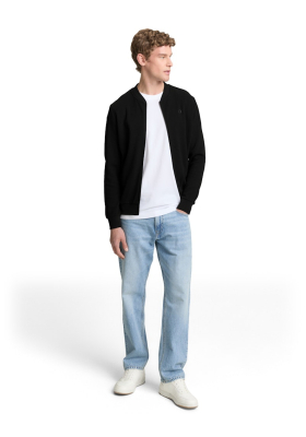 TOM TAILOR DENIM 0337, Fekete Átmeneti Dzseki