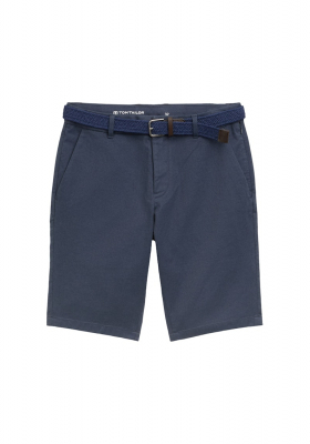 TOM TAILOR 4707, Sötétékék Chino Rövidnadrág
