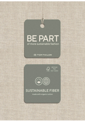 TOM TAILOR Structure 6503, Fekete Kötött Kardigán