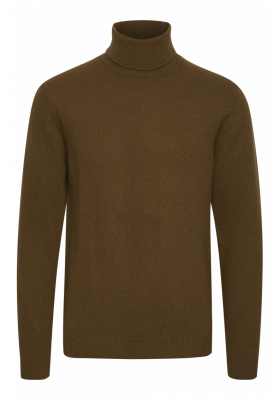 CASUAL FRIDAY Karl 3971, Barna Kötött Gyapjú Garbo Pulóver, NOOS