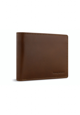 BUGATTI Remo 9807, Barna Bőr Pénztárca