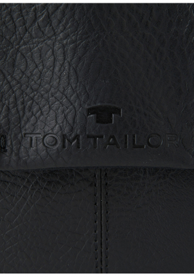 TOM TAILOR Faux Leather Shoulder Bag 10023, Táska, Fekete