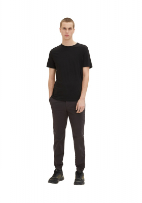 TOM TAILOR 4987, Fekete Chinonadrág