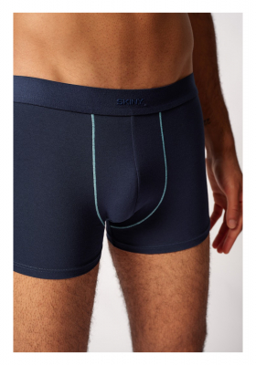SKINY Cotton Multipack 6919, Kék Pálmafák Boxer, Tripla Csomag
